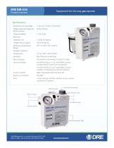 DRE DM-530 Veterinary Portable Aspirator with Battery Backup-2