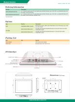 10.1＂ Medical Panel PC - IASO-W10B-N6210-4