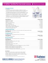 SaniZide Plus® Surface Disinfectant Spray - Safetec of America - PDF ...