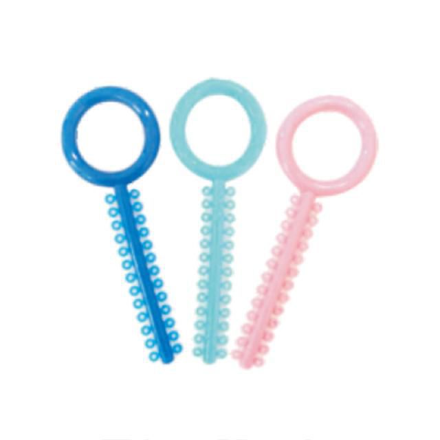 1040pcs Dental Orthodontic Ligature Ties Orthodontic Elastomeric O-rings (Clear - Foto 8