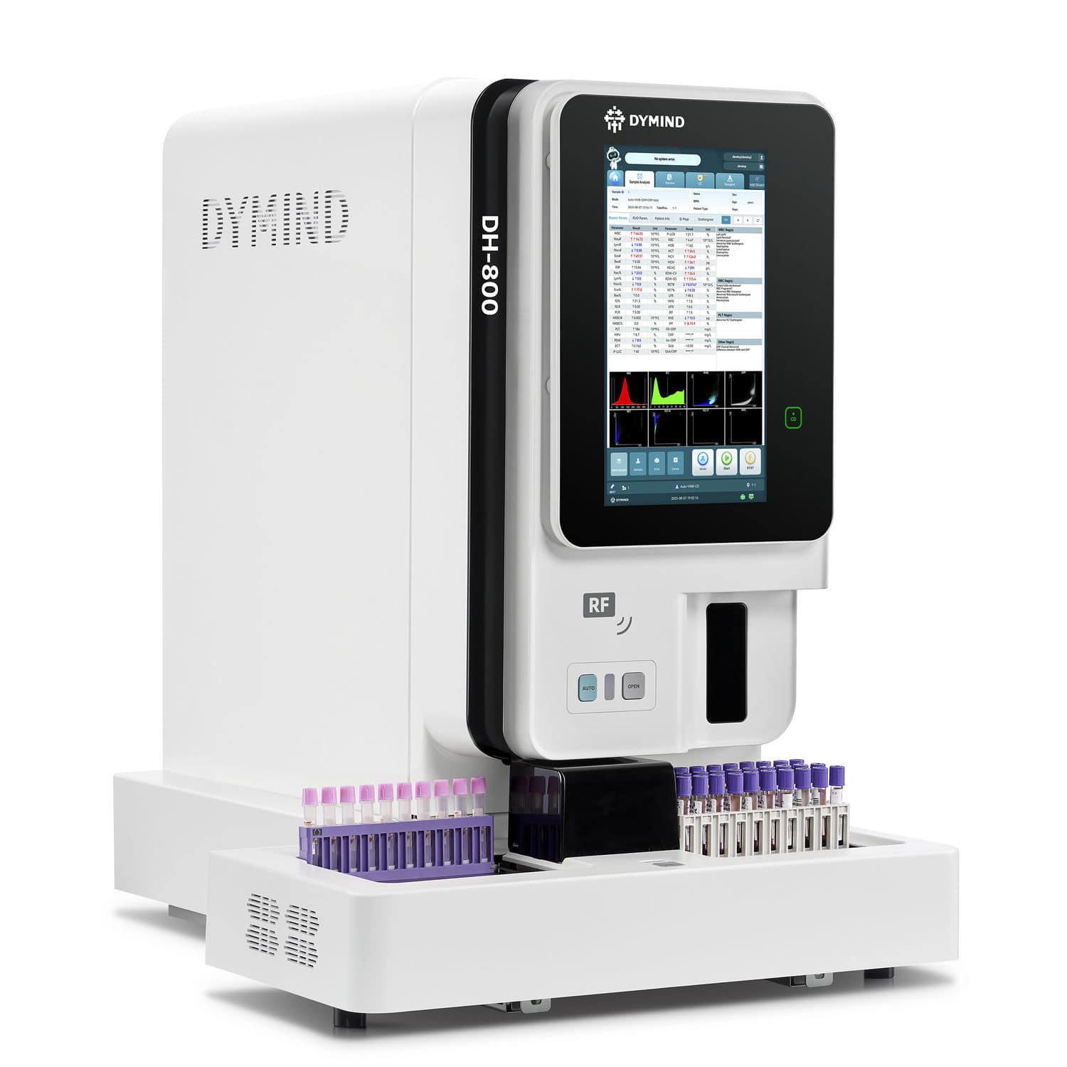 Analisador hematológico automático - DH-800 - Shenzhen Dymind