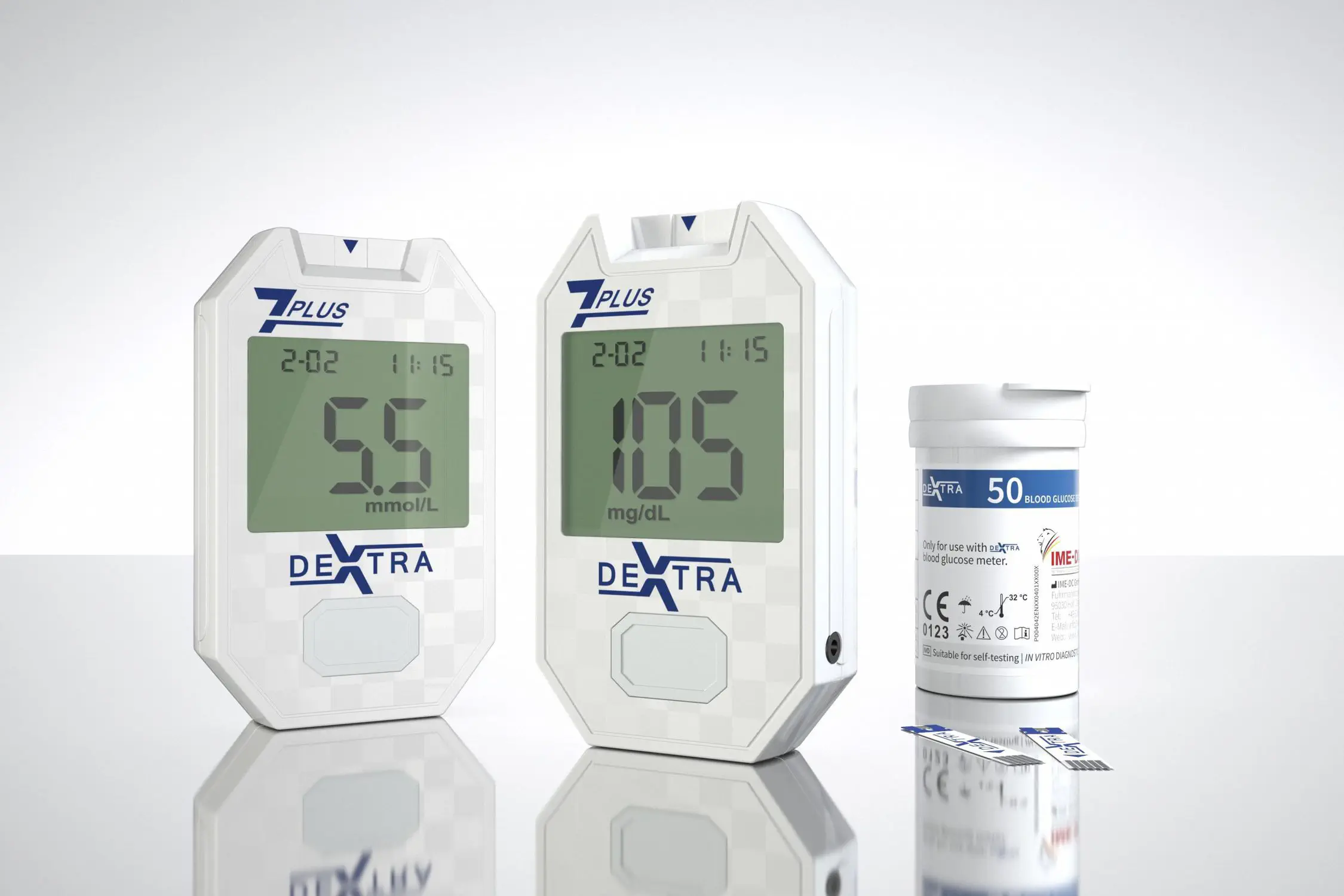 Medidor de glicose GDH-FAD - Dextra - IME-DC - com conexão sem fio