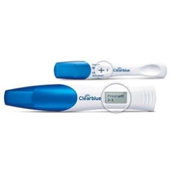 Teste rápido de gravidez - Double-Check & Date - Clearblue - de