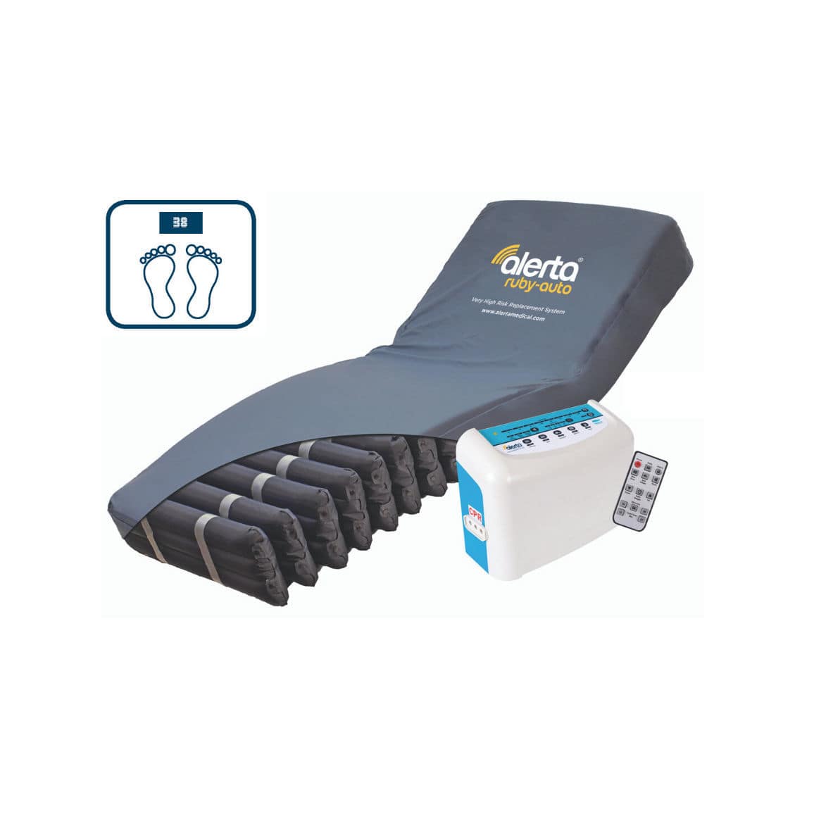 Colchão para cama hospitalar - ALT-9009 - Alerta Medical - de pressão ...