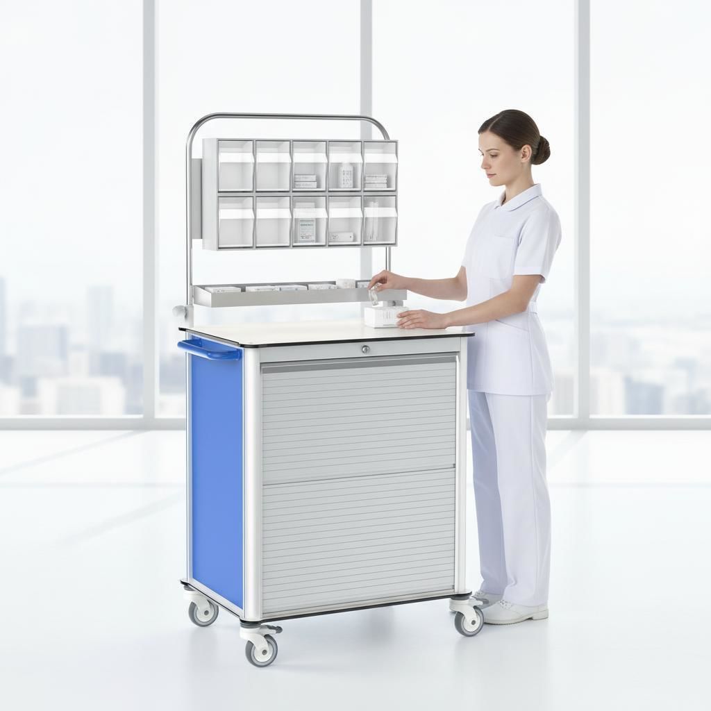 Carrinho de anestesia - FG-PW-C609001AL - Fangge Medical - para ...