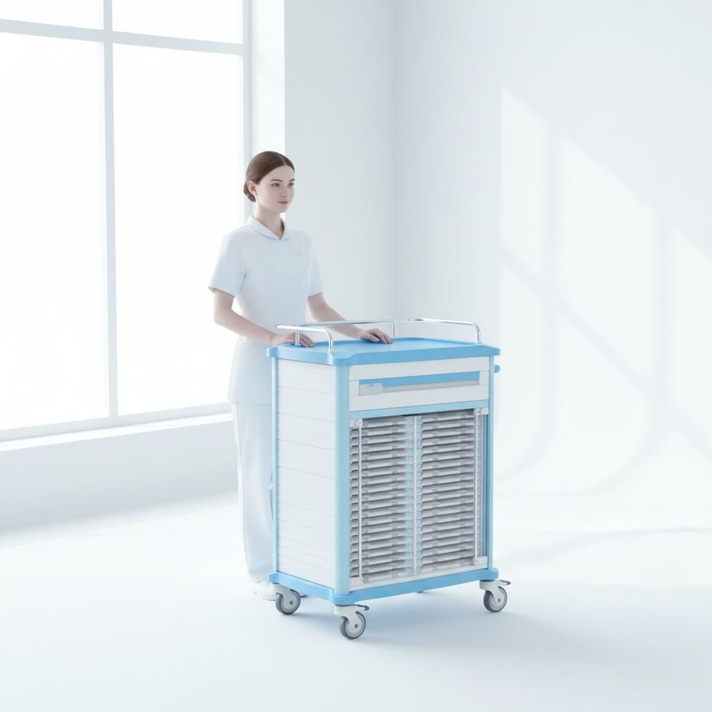 Carrinho hospitalar - FG-D-01 - Fangge Medical - para registos médicos ...