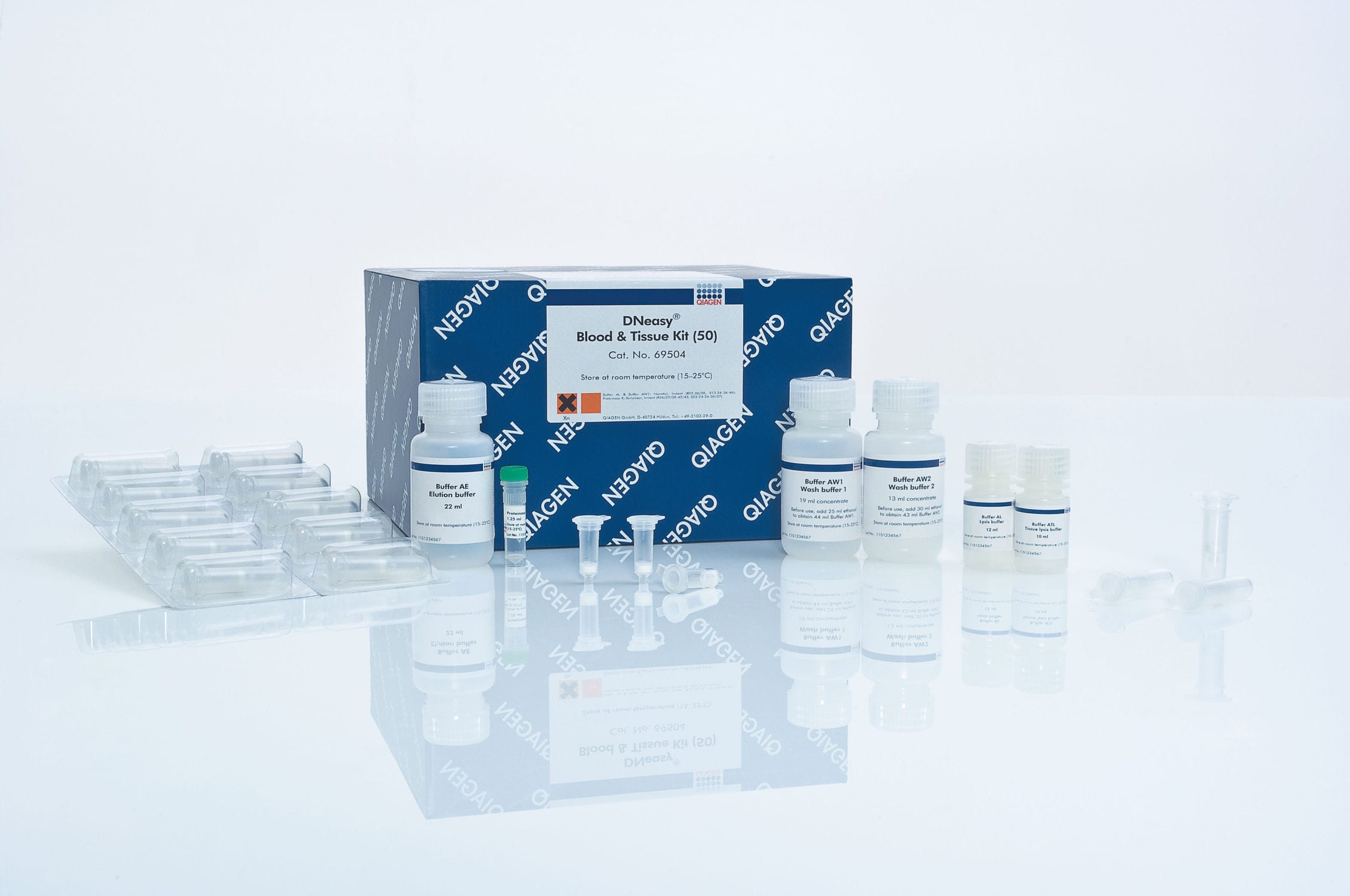 Kit de reagentes para extração de DNA DNeasy QIAGEN em solução