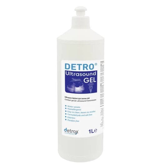 Gel para ultrassom transparente - Detro - Detro Healthcare