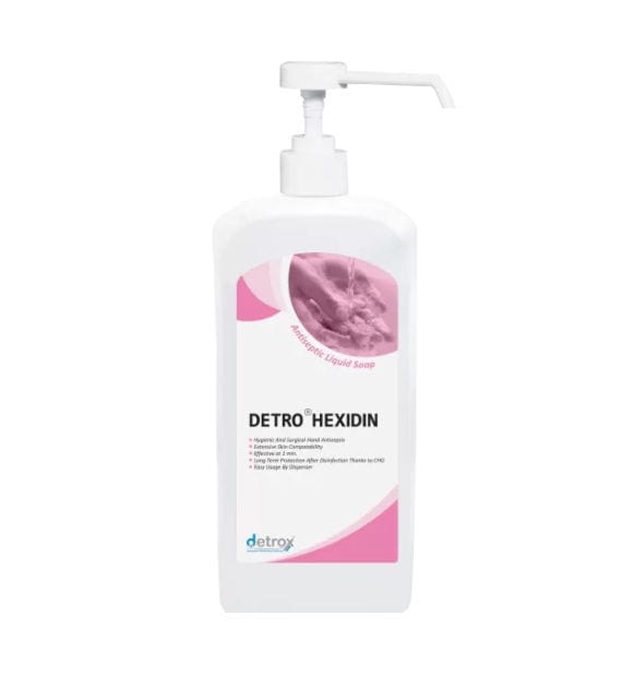 Álcool em gel 1 000 ml - Detro Hexidin (VET) - Detro Healthcare - 5 000 ml
