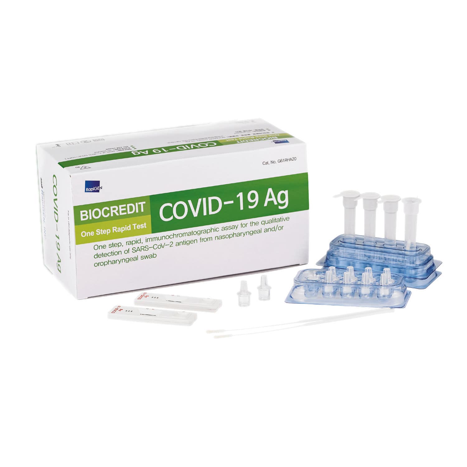 Kit de teste de COVID-19 - Biocredit Rapigen - Biz Distribution - para ...