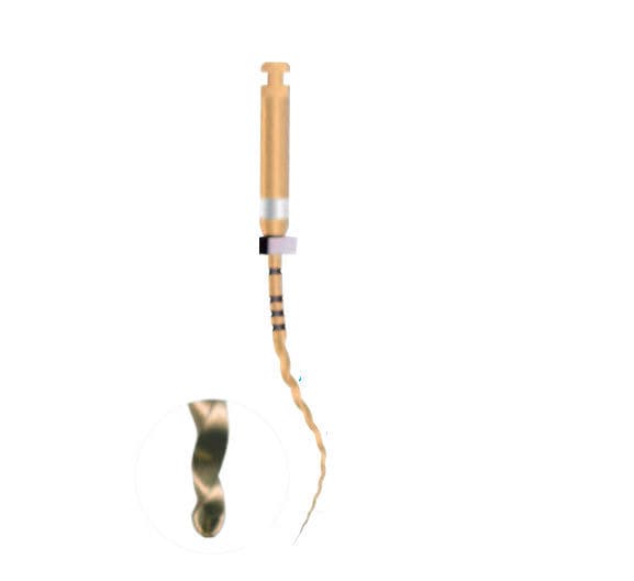 Imperial Seal Lime Endodontiche In Oro Per Canale Radice Primario, 25 Mm, 6 Pezzi, Nuove, Svizzera Arco Floss - Foto 12