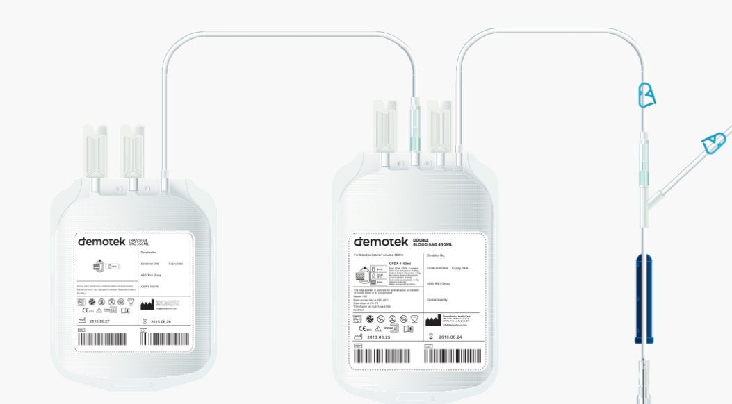 Bolsa Coleta de Sangue Dupla 500 mL JP