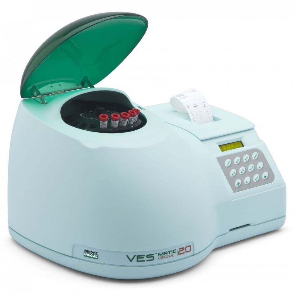 Analisador de velocidade de hemossedimentação automático VESMATIC 20 Diesse Diagnostica Analisador de velocidade de hemossedimentação automático VESMATIC 20 Diesse Diagnostica