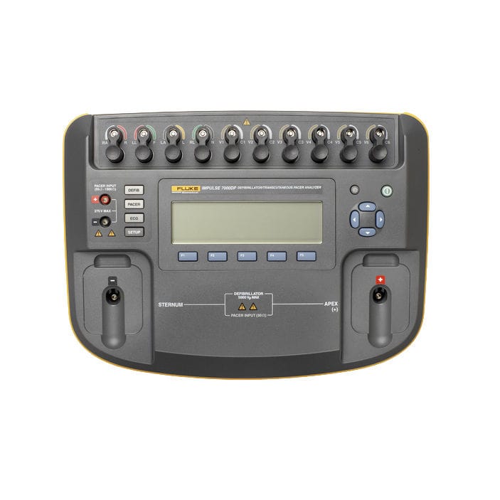 Aparelho para teste para desfibriladores externos - 7000DP - Fluke