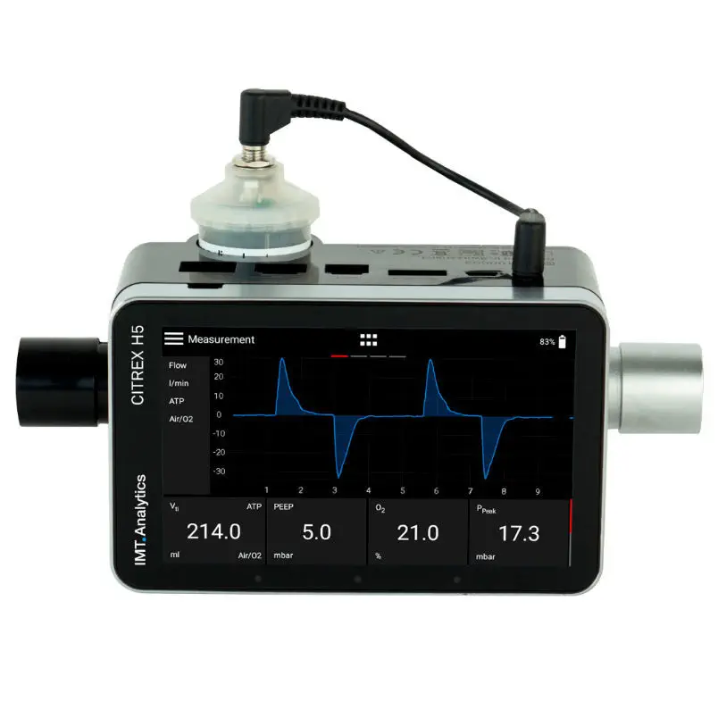 Analisador para ventiladores pulmonares - CITREX H5 - IMT