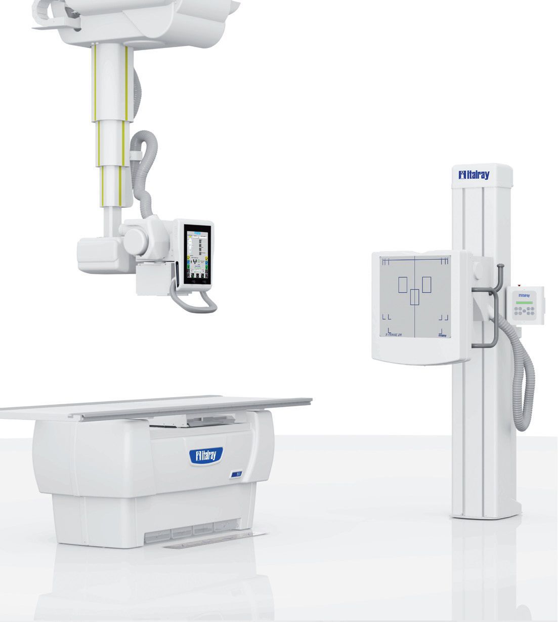 Sistema de radiografia digital - X-Frame DR2T - ITALRAY - para