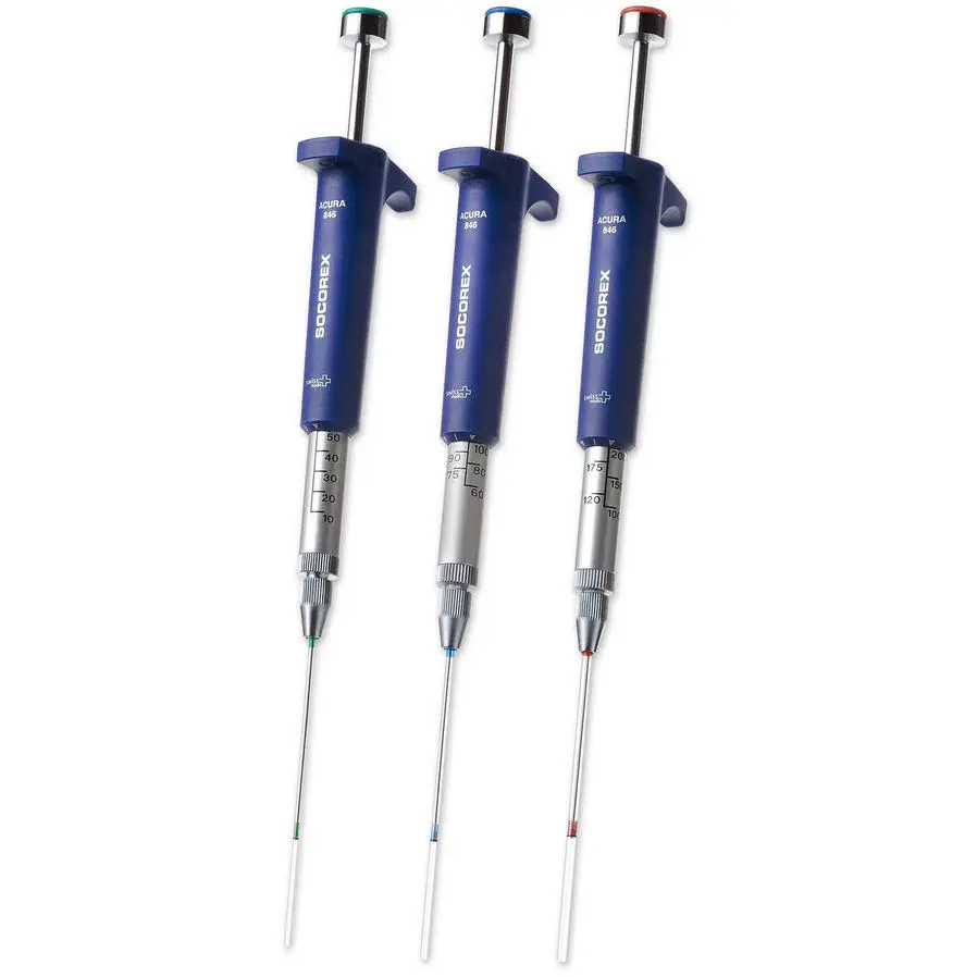 Micropipeta mecânica - Acura® capillar 846 - Socorex Isba - de
