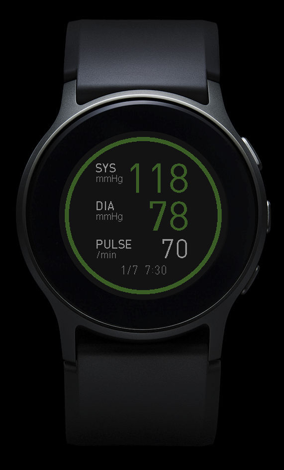 smartwatch pressão arterial omron