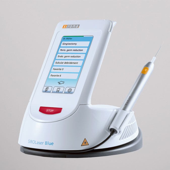 Laser odontológico SIROLaser Blue Dentsply Sirona de díodo / de mesa