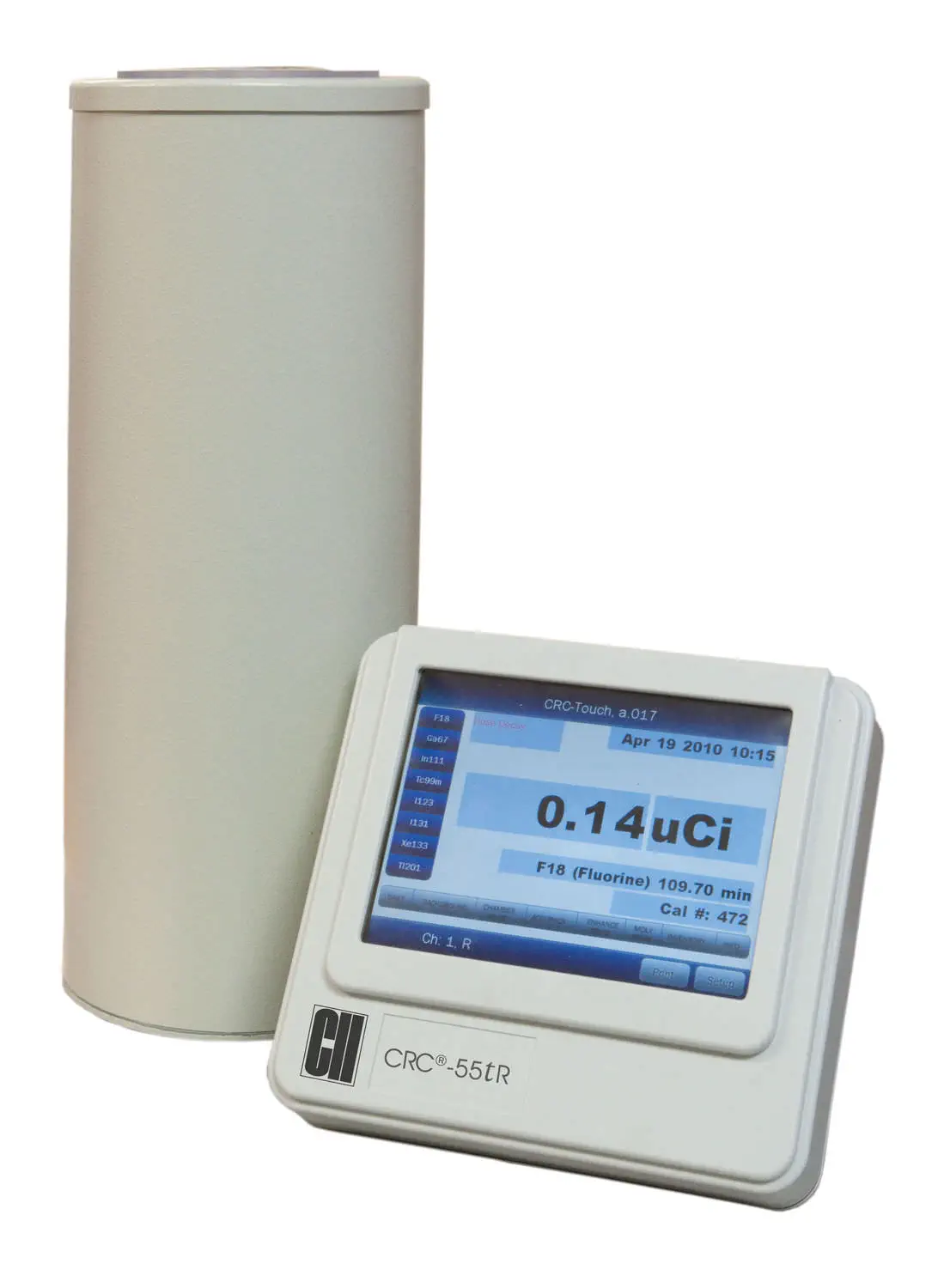 Câmara de ionização de radiação gama - CRC ® -55tR - Capintec