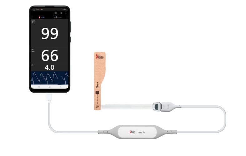 美品　MASIMO iSPO2 Oxímetro de pulso portátil - iSpO2® Rx - Masimo - médico