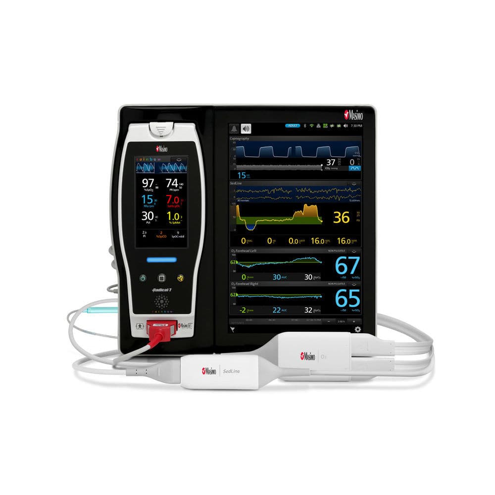 Monitor multiparamétrico compacto - Root® - Masimo - de cabeceira
