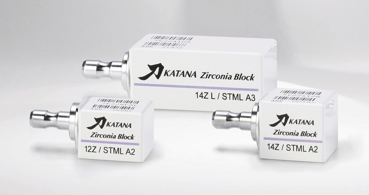 Material Dentário Em Zircônia - KATANA™ ZIRCONIA BLOCK - Kuraray ...