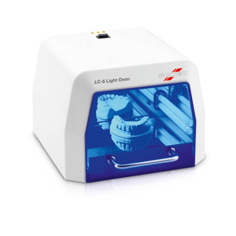 Unidade de polimerização para laboratório de prótese dentária LC6