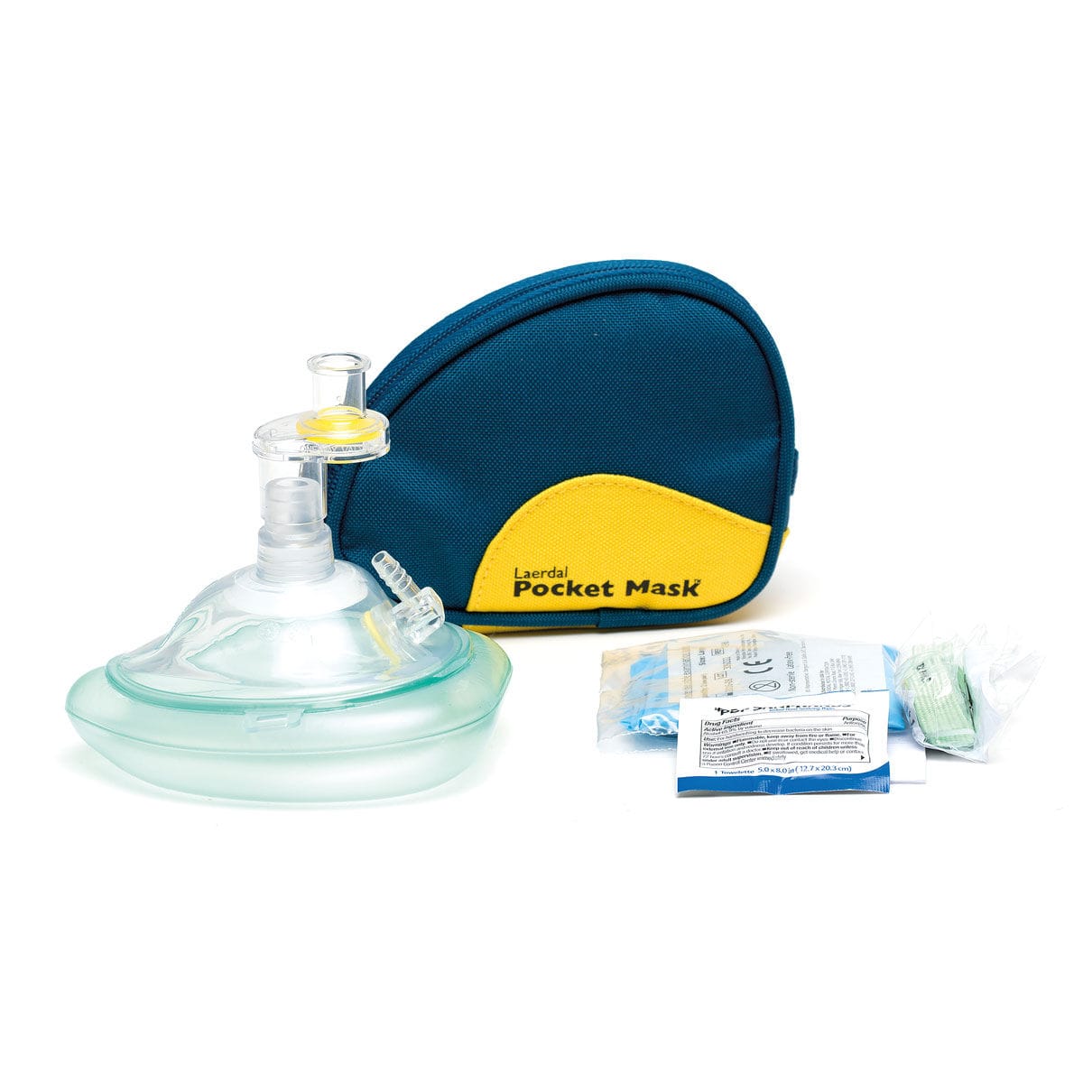 Máscara de RCP para respiração boca a boca Laerdal ™ Laerdal Medical para RCP Máscara de RCP para respiração boca a boca Laerdal ™ Laerdal Medical para RCP