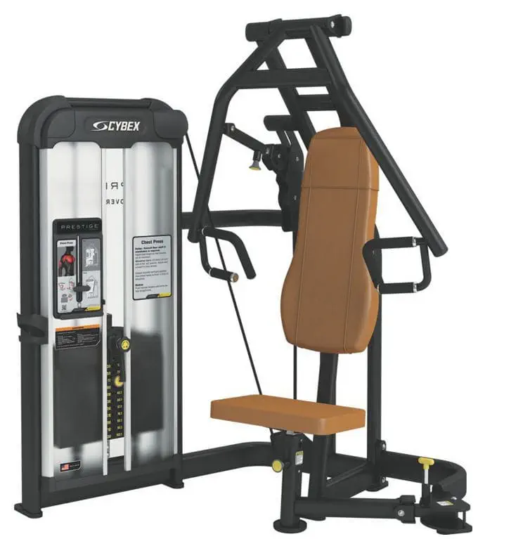 Aparelho de musculação supino vertical (chest press) - Prestige