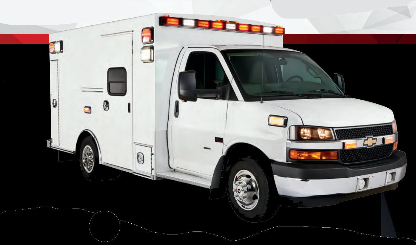 Ambulância de transferência Express Braun Industries, Inc. com