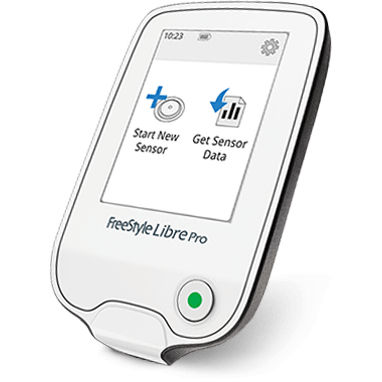 Medidor de glicemia por sensor