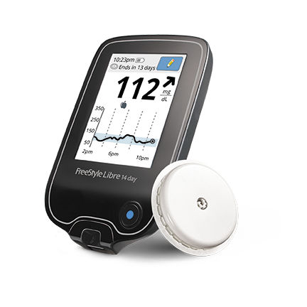 Medidor de glicemia por sensor