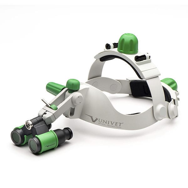 UNIVET　サージカルルーペ Lupa cirúrgica de cabeça - Headgear - Univet Loupes