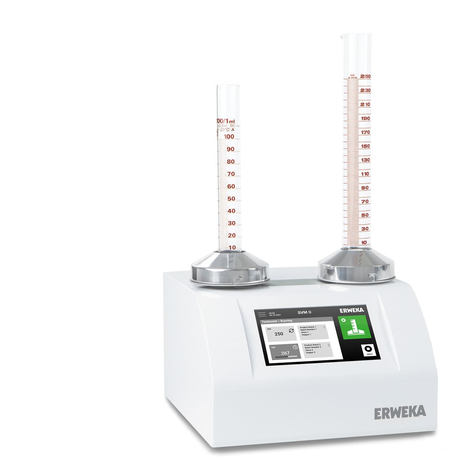 Aparelho para teste de densidade dos pós - SVM II - ERWEKA GmbH - para a  indústria farmacêutica / automático / de bancada, image size:1500x1500