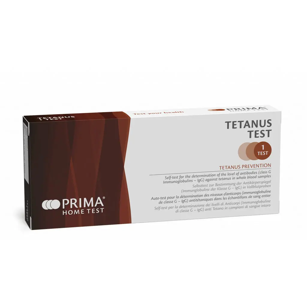 Teste rápido de tétano - 800092-1 - PRIMA Lab - para uso doméstico / de IgG  / de Clostridium tetani, image size:1024x1024