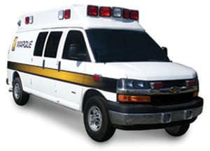 ambulância furgão