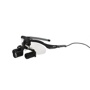 lupa binocular com armação