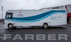 unidade móvel de saúde para coleta de sangue