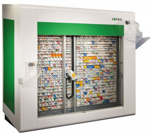 armário de distribuição automática de medicamentos para farmácia