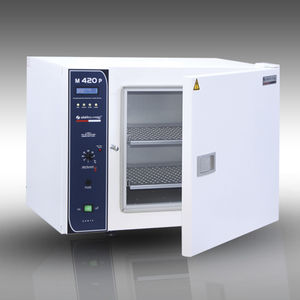 esterilizador hospitalar / de ar quente / de bancada / em aço inoxidável