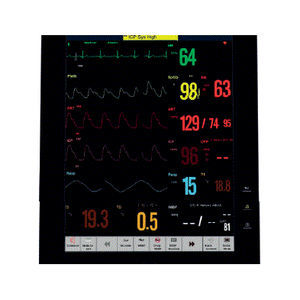 monitor multiparamétrico de ECG