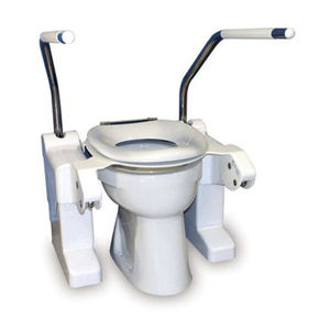 assento sanitário elevado com apoio de braços