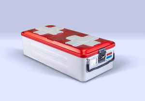 container de esterilização de instrumentos
