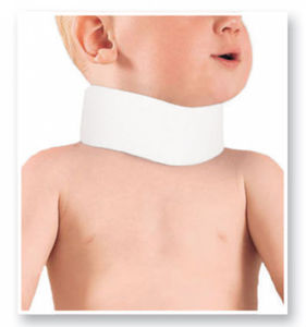 colar cervical de espuma