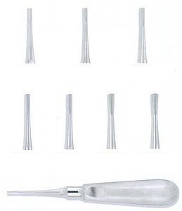 alavanca dental reta