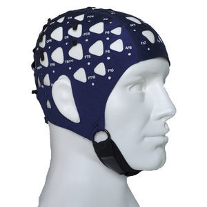 capacete para EEG de 4 canais