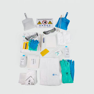 kit de limpeza de emergência citostático