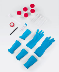 kit de coleta para laboratório 1