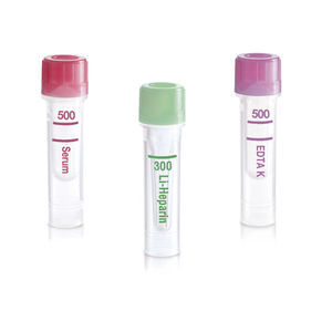 tubo de coleta para laboratório